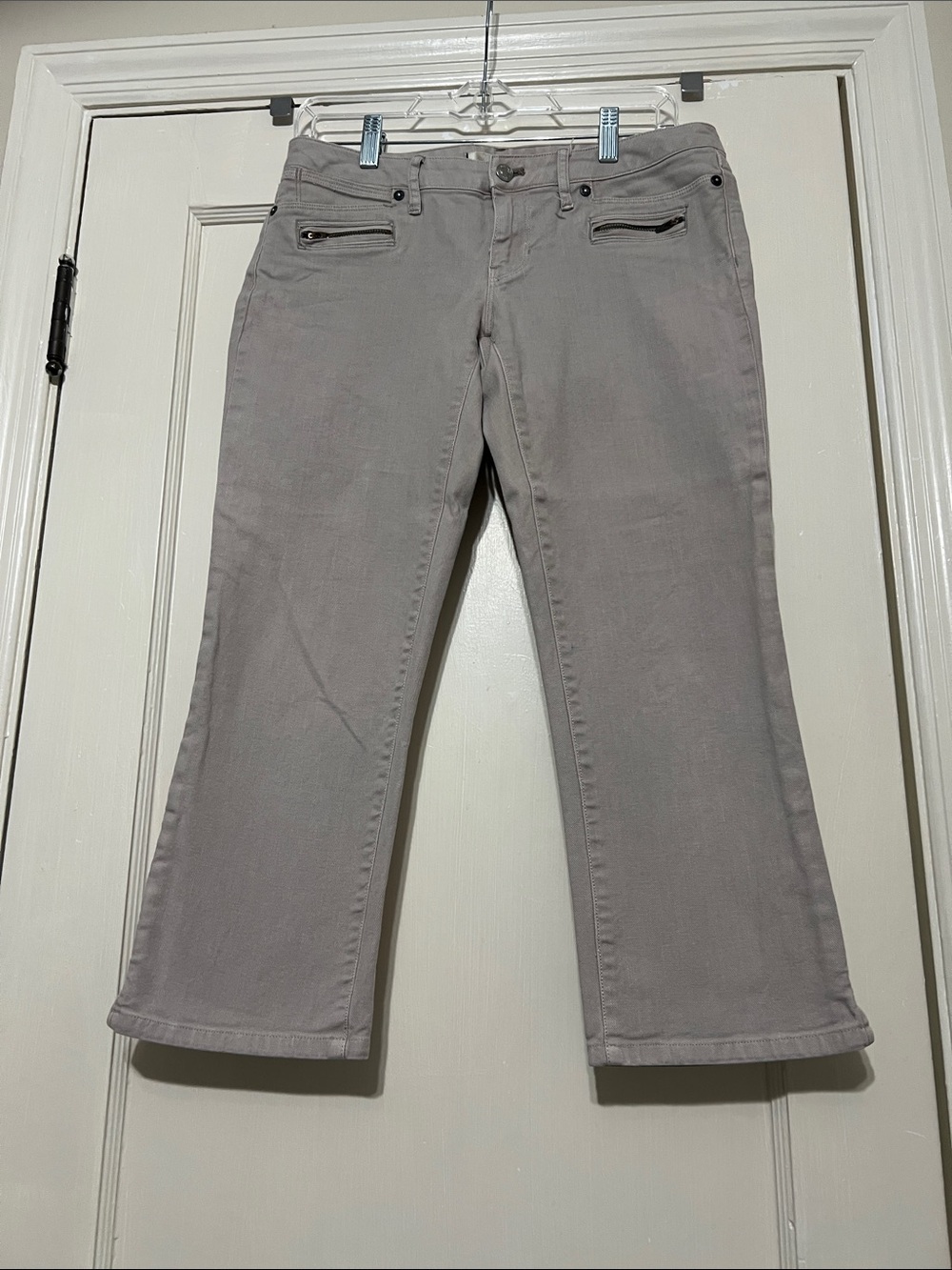 Gap Women's Taupe crop Flare Jeans